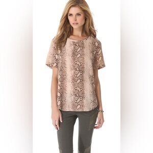 Equipment…Riley Silk Tee…Worn 1x